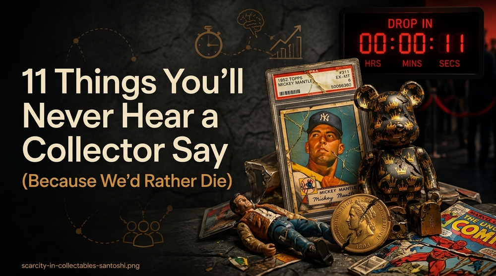 11 Things You'll Never Hear a Collector Say (Because We'd Rather Die)